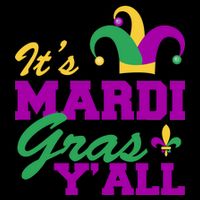 It's Mardi Gras Y'all New Orleans Celebration Poster