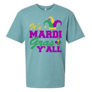 It's Mardi Gras Y'all New Orleans Celebration Sueded Cloud Jersey T-Shirt