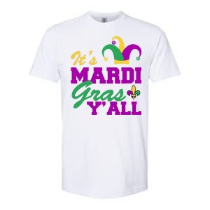 It's Mardi Gras Y'all New Orleans Celebration Softstyle CVC T-Shirt