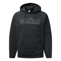 It's My Birthday Performance Fleece Hoodie