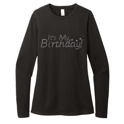 It's My Birthday Womens CVC Long Sleeve Shirt