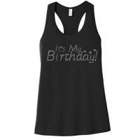 It's My Birthday Women's Racerback Tank