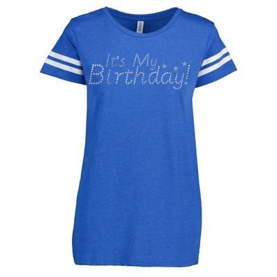 It's My Birthday Enza Ladies Jersey Football T-Shirt