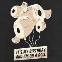 It's My Birthday And I'm On A Roll 7 Panel Mesh Trucker Snapback Hat