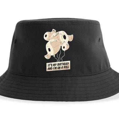 It's My Birthday And I'm On A Roll Sustainable Bucket Hat