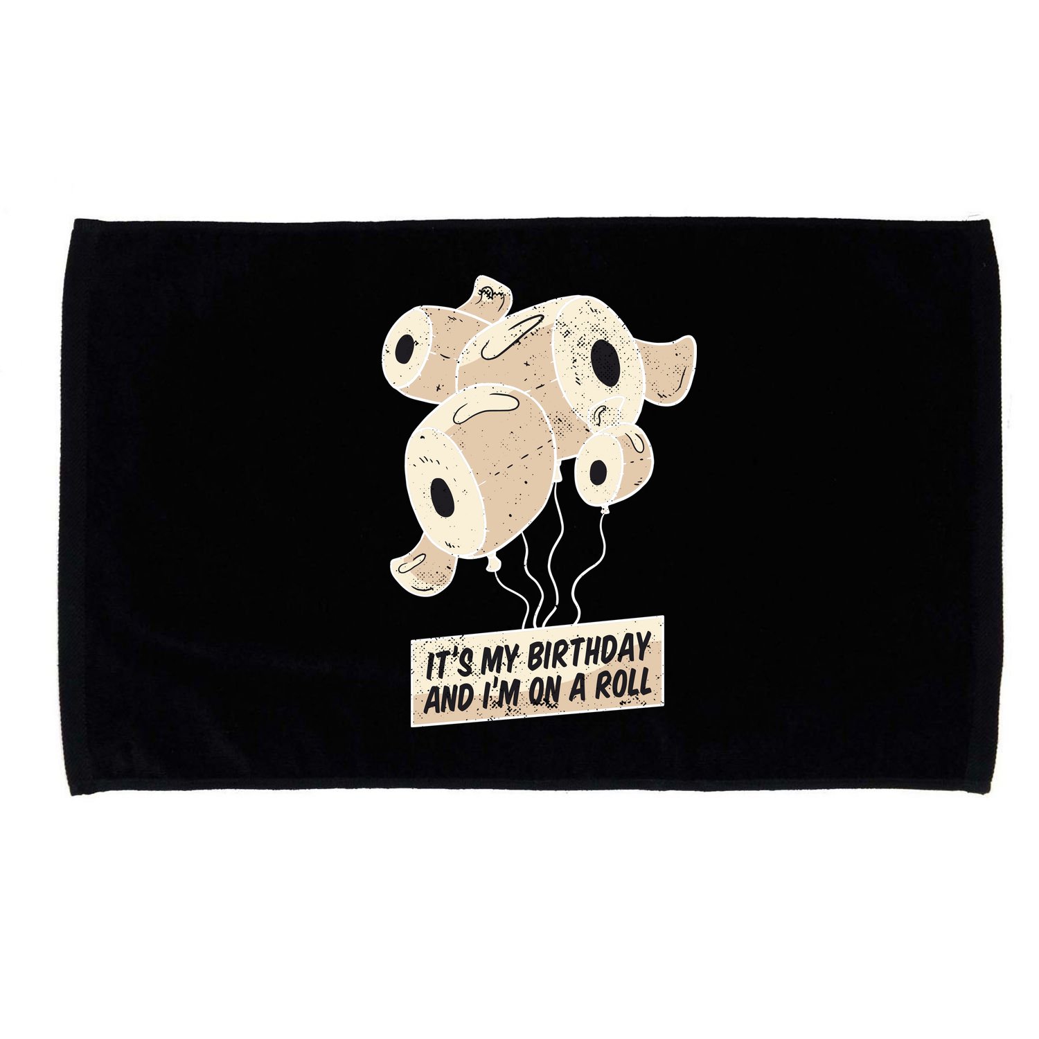 It's My Birthday And I'm On A Roll Microfiber Hand Towel