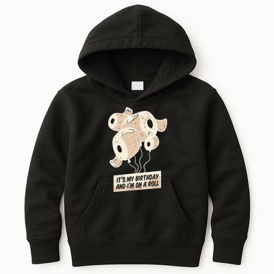 It's My Birthday And I'm On A Roll Kids Hoodie