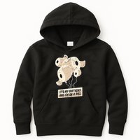 It's My Birthday And I'm On A Roll Kids Hoodie