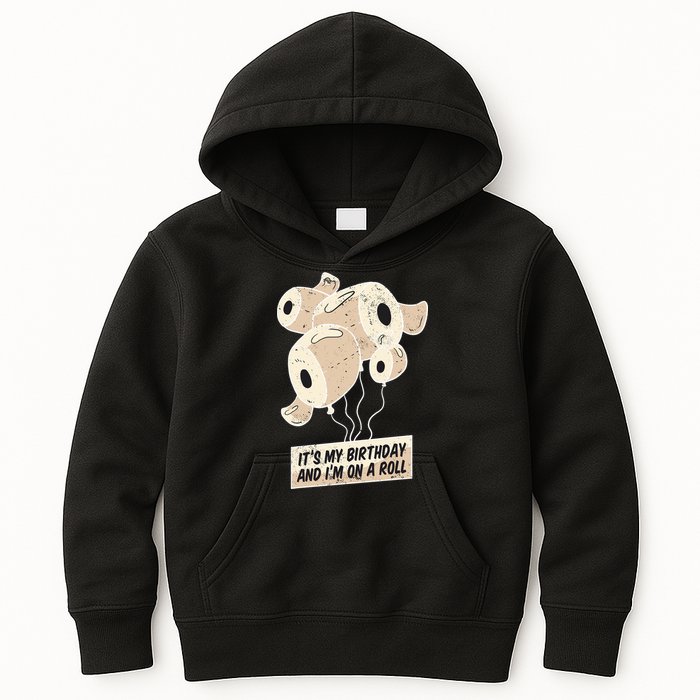It's My Birthday And I'm On A Roll Kids Hoodie