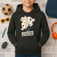It's My Birthday And I'm On A Roll Kids Hoodie