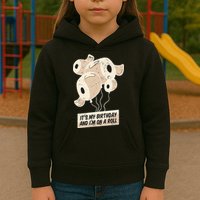 It's My Birthday And I'm On A Roll Kids Hoodie