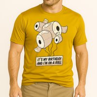 It's My Birthday And I'm On A Roll Performance Shirt