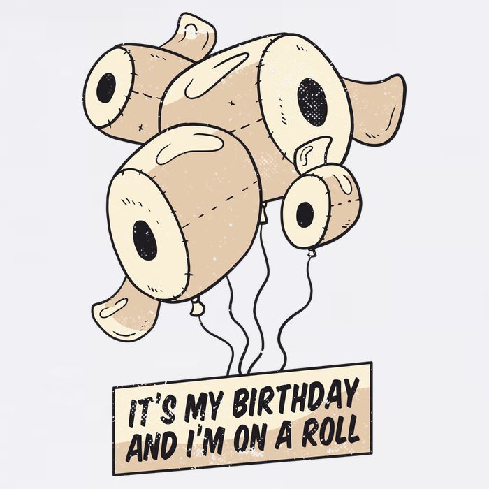 It's My Birthday And I'm On A Roll Garment-Dyed Sweatshirt