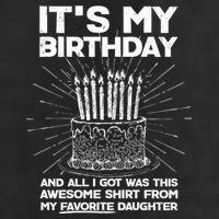 It's My Birthday Awesome Favorite Daughter Hat