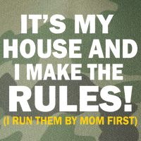 It's My House And I Make The Rules! Legacy Tie Dye Trucker Hat