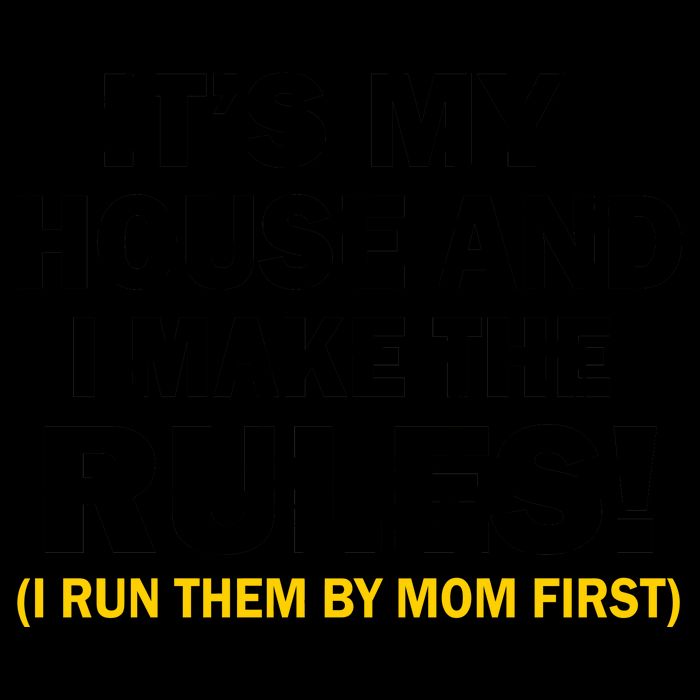 It's My House And I Make The Rules! 16oz Travel Tumbler