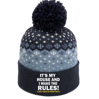 It's My House And I Make The Rules! The Baniff Cuffed Pom Beanie