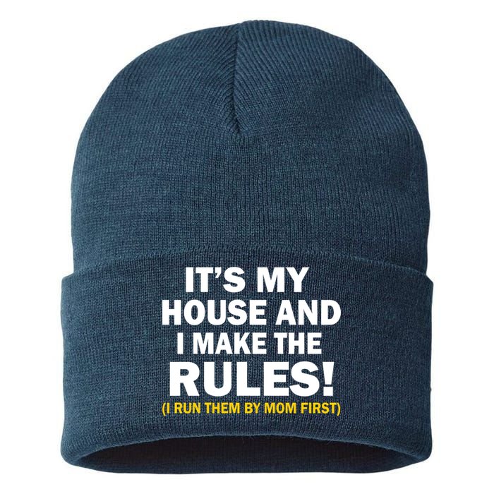 It's My House And I Make The Rules! Sustainable Knit Beanie