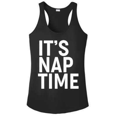 It's Nap Time Ladies PosiCharge Competitor Racerback Tank