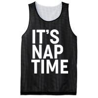 It's Nap Time Mesh Reversible Basketball Jersey Tank