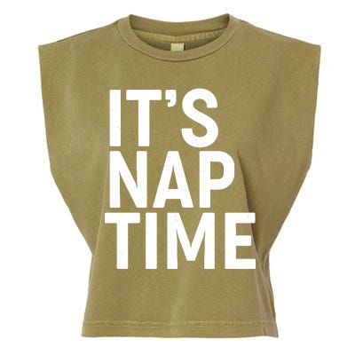 It's Nap Time Garment-Dyed Women's Muscle Tee