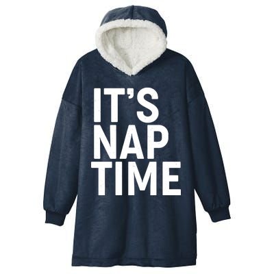 It's Nap Time Hooded Wearable Blanket