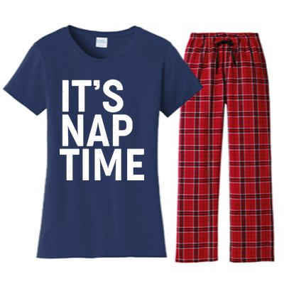 It's Nap Time Women's Flannel Pajama Set