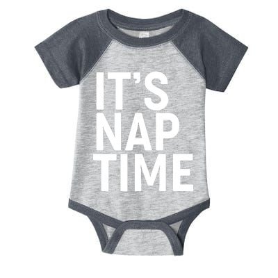 It's Nap Time Infant Baby Jersey Bodysuit