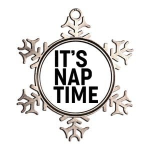 It's Nap Time Metallic Star Ornament