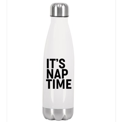 It's Nap Time Stainless Steel Insulated Water Bottle