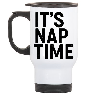 It's Nap Time Stainless Steel Travel Mug