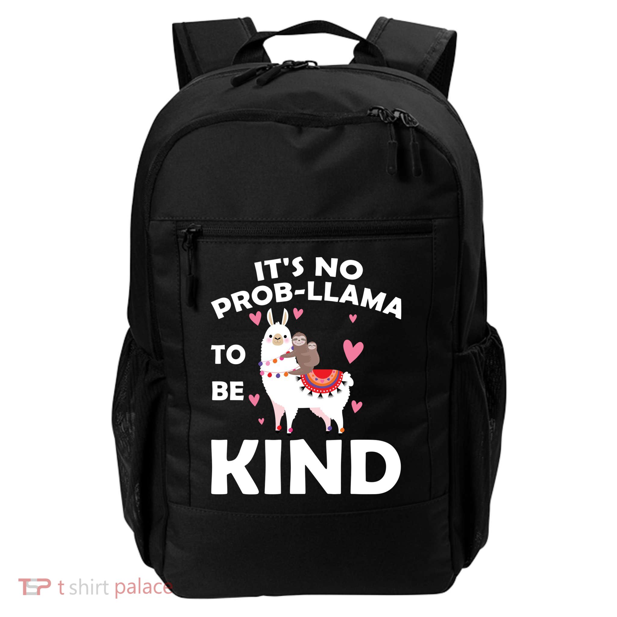 Its No Prob-Lama To Be Kind Daily Commute Backpack