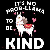 Its No Prob-Lama To Be Kind Flatbill Hat