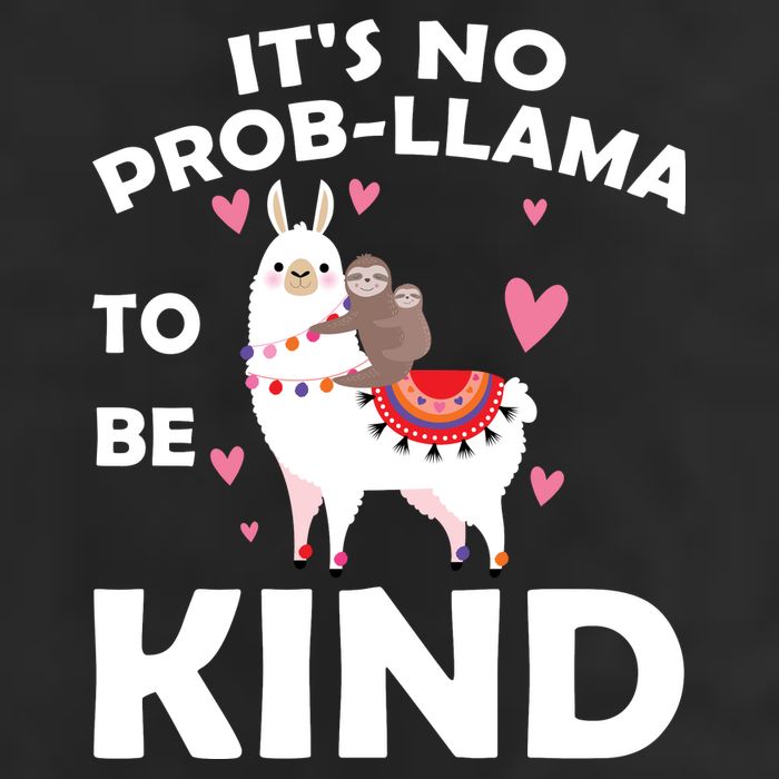 Its No Prob-Lama To Be Kind Trucker Hat