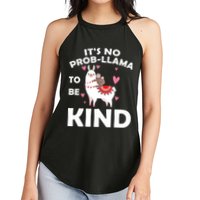Its No Prob-Lama To Be Kind Women's Perfect Tri Rocker Tank