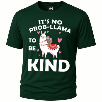 Its No Prob-Lama To Be Kind Cooling Performance Crew T-Shirt