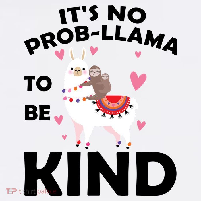 Its No Prob-Lama To Be Kind Garment-Dyed Sweatshirt