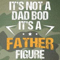 It's Not A Dad Bod Fathers Day Funny  Legacy Tie Dye Trucker Hat