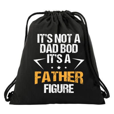 It's Not A Dad Bod Fathers Day Funny  Drawstring Bag