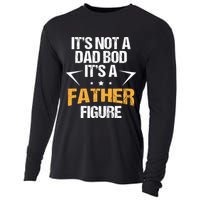 It's Not A Dad Bod Fathers Day Funny  Cooling Performance Long Sleeve Crew