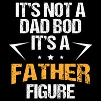 It's Not A Dad Bod Fathers Day Funny  Cooling Performance Long Sleeve Crew
