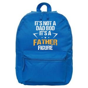 It's Not A Dad Bod Fathers Day Funny  16 in Basic Backpack