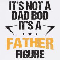 It's Not A Dad Bod Fathers Day Funny  Garment-Dyed Sweatshirt