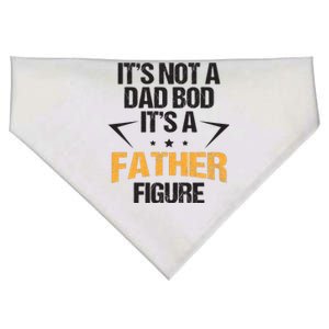 It's Not A Dad Bod Fathers Day Funny  USA-Made Doggie Bandana