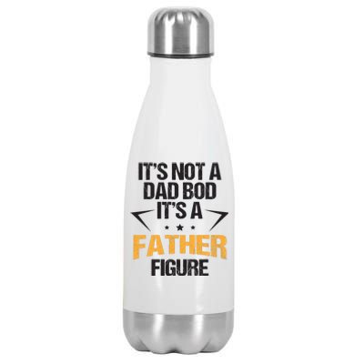 It's Not A Dad Bod Fathers Day Funny  Stainless Steel Insulated Water Bottle