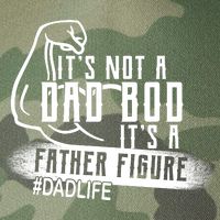 It's Not A Dad Bod Its A Father Figure Legacy Tie Dye Trucker Hat