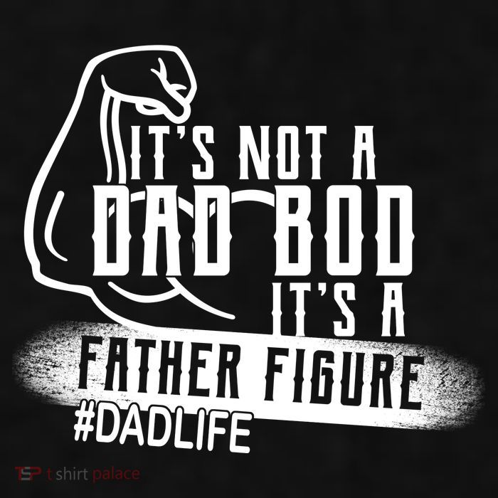 It's Not A Dad Bod Its A Father Figure Ladies PosiCharge Tri-Blend Wicking Tank