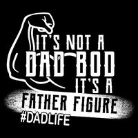 It's Not A Dad Bod Its A Father Figure Drawstring Bag