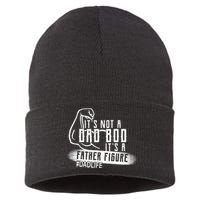 It's Not A Dad Bod Its A Father Figure Sustainable Knit Beanie