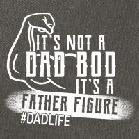 It's Not A Dad Bod Its A Father Figure Cotton Canvas Backpack